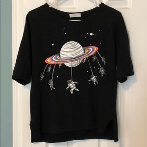One of a Kind Space & Astronaut T-shirt